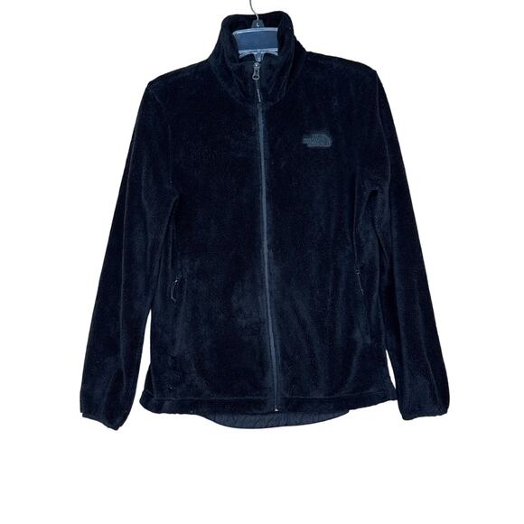 The North Face Women's Osito Fleece Full Zip Jacket Outdoor Black Size Medium - Picture 1 of 7